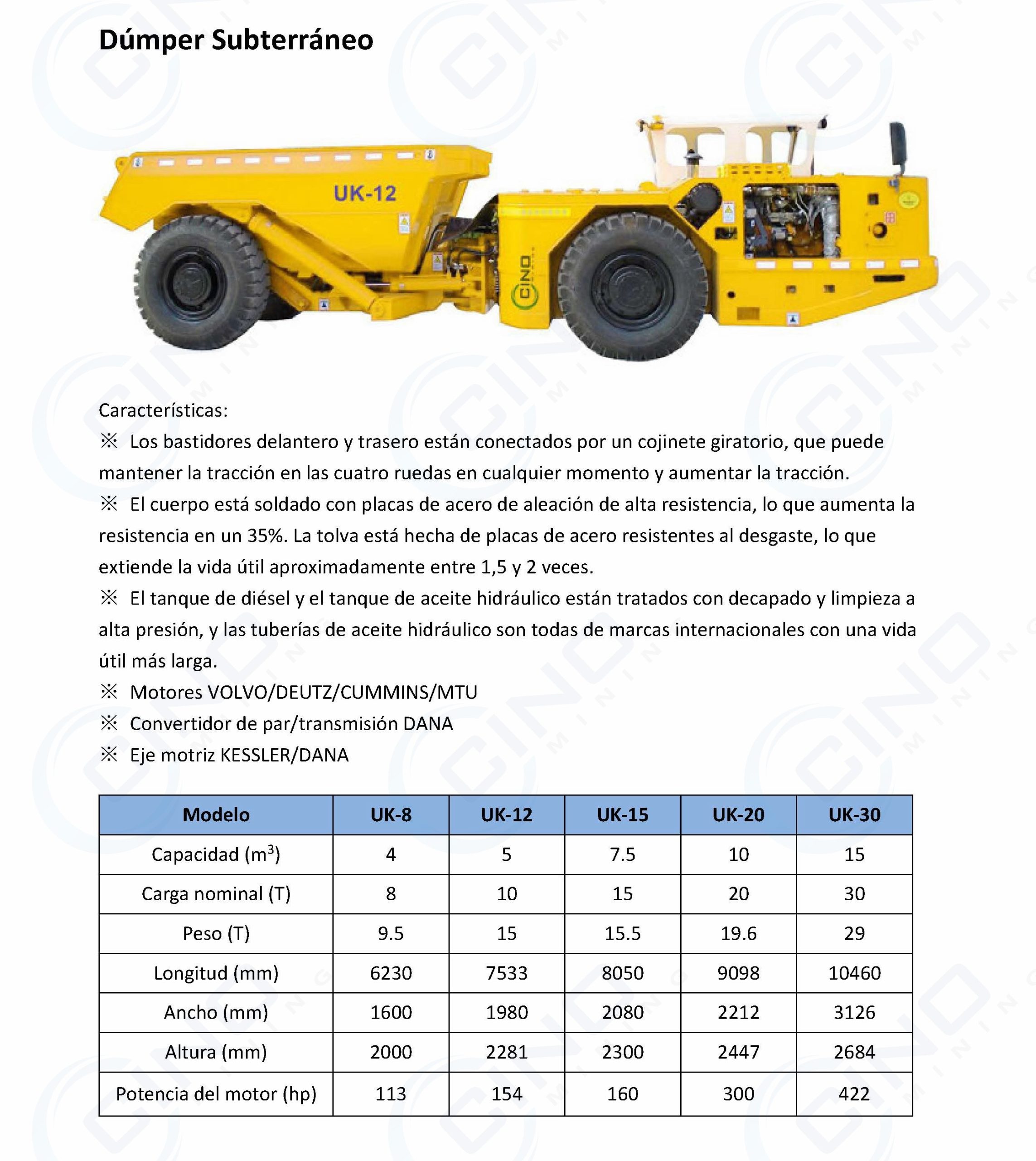 dumper_subterraneo_mineria_colombia_cinomining